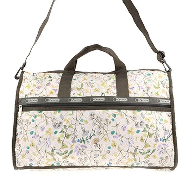 レスポートサック ボストンバッグ LESPORTSAC Large Weekender 7185 D568 Fairy Garden Print 新作 満載店舗｜oroshiya｜02