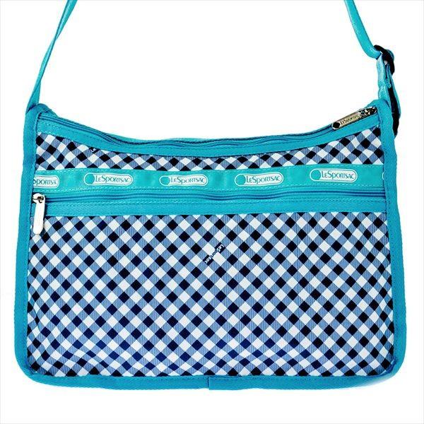 レスポートサック バッグ ショルダーバッグ LESPORTSAC Small Every Girl Tote 7507  D371 Azure Gingham    比較対照価格16,913 円｜oroshiya｜02