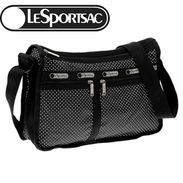 レスポートサック バッグ ショルダーバッグ LESPORTSAC  DELUXE EVERYDAY BAG  7507 D653 JET SET PIN DOT   比較対照価格15,950 円｜oroshiya