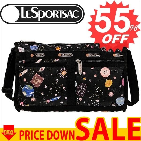 レスポートサック バッグ ショルダーバッグ LESPORTSAC Deluxe Shoulder Satchel 7519  E140 SPACE TALK    比較対照価格14,040 円｜oroshiya