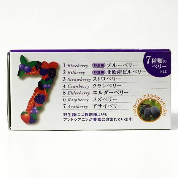 7種のベリーの力 セブンベリーソフト60粒 芳香園製薬 : おろしやさん