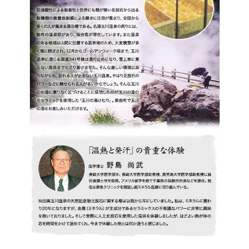家庭用温浴器】玉川の湯けむり(オリジナル)【玉川温泉湯の花 家庭用温浴器】玉川の湯けむり(オリジナル)【玉川温泉湯の花