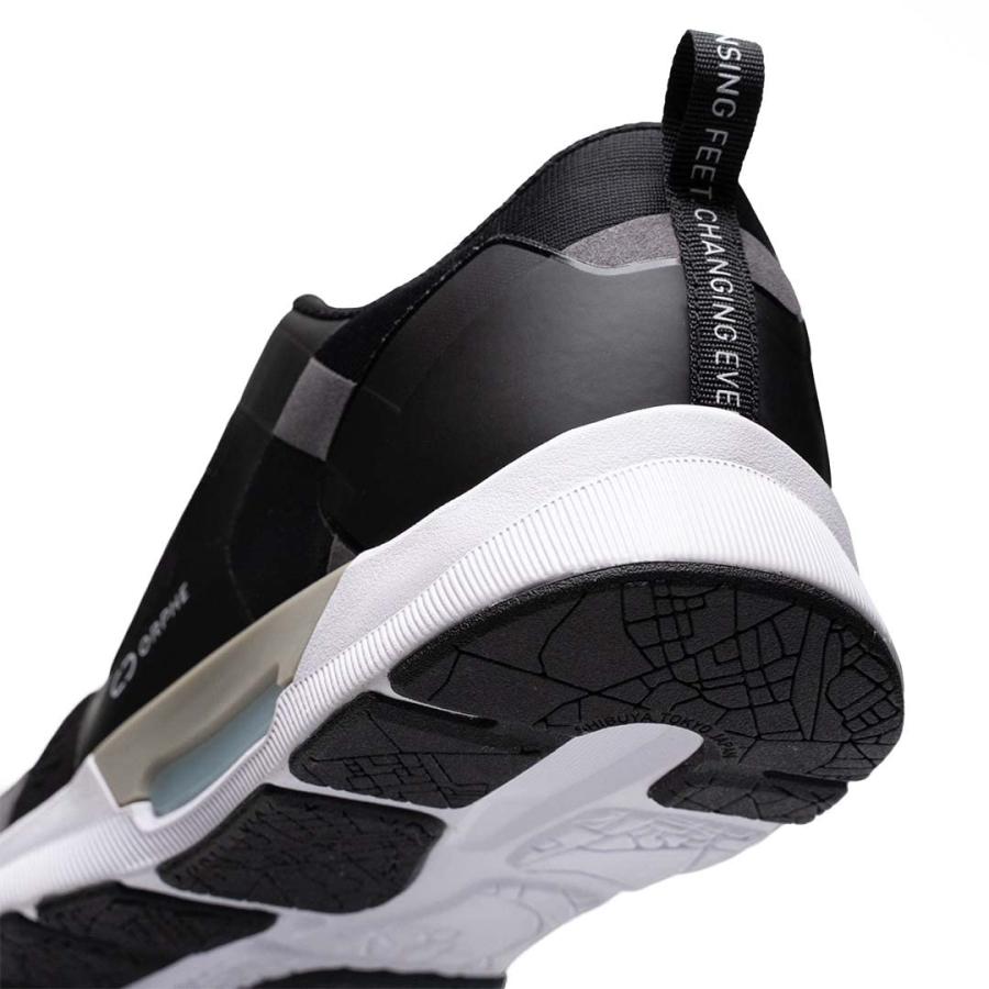ウォーキング ランニング フィットネス シューズ ORPHE EASYRUN SHIBUYA 3.0 黒 センサー スマートシューズ バーチャルシューズ NFTの画像