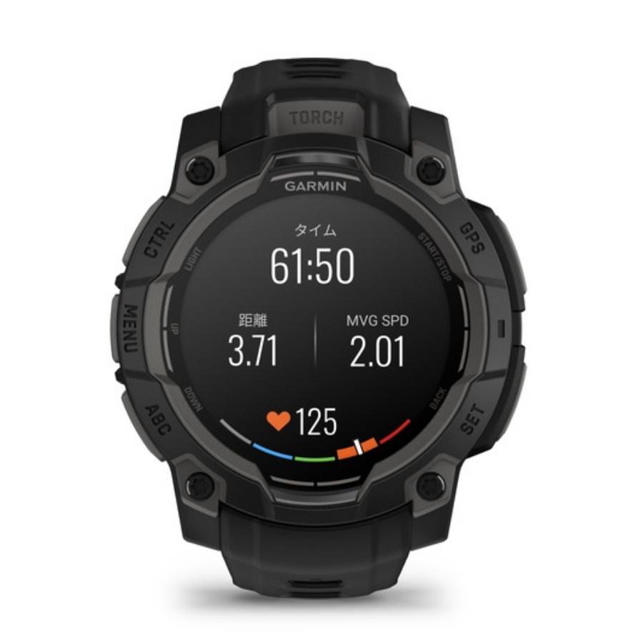 期間限定特別価格 ガーミン（GARMIN）Instinct 3 AMOLED Black 010-02936-30 45mmの画像