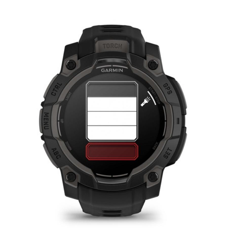 期間限定特別価格 ガーミン（GARMIN）Instinct 3 AMOLED Black 010-02936-30 45mmの画像