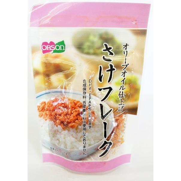 さけフレークオリーブオイル仕上 30g 12袋入 : オルソン北海道ストア