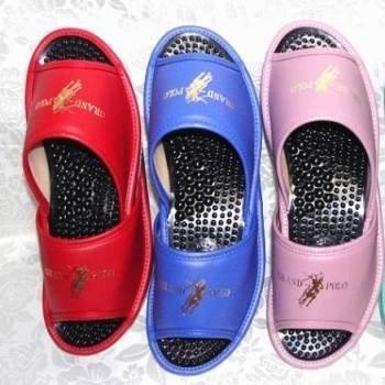 日本製健康サンダル/レディス●健康スリッパ M ブルー|orsshop|03