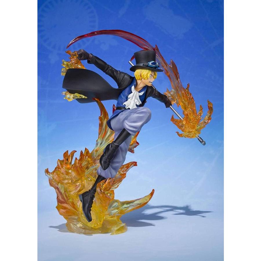 フィギュアーツzero One Piece サボ 塗装済み完成品フィギュア Absamp Pvc製 100 品質 火拳 約190mm