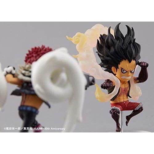 本物の バンプレスト ジャンプ50周年 ワールドコレクタブルフィギュア ワンピース ルフィ カタクリ 2体セット Materialworldblog Com