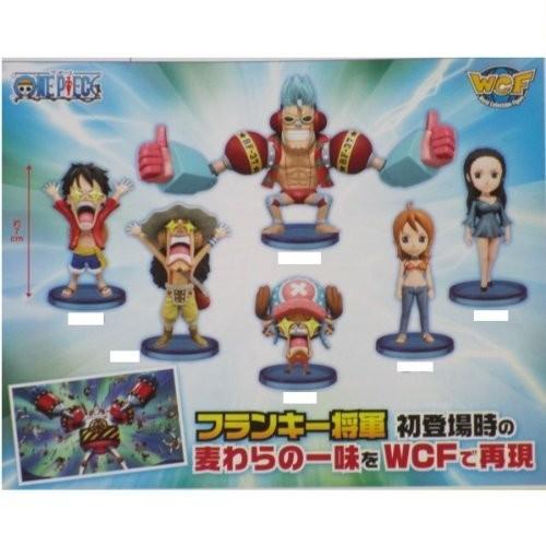 最安値挑戦 ワンピース ワールドコレクタブルフィギュア 鉄の海賊 フランキー将軍 全６種 超人気 Www Simon Page Com