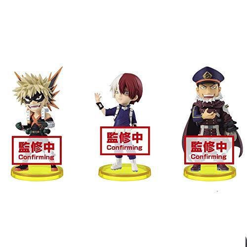 僕のヒーローアカデミア ワールドコレクタブルフィギュア Vol 8 3種セット1 爆豪勝己 2 轟焦凍 3 夜嵐イナサ Orsショップ 通販 Yahoo ショッピング