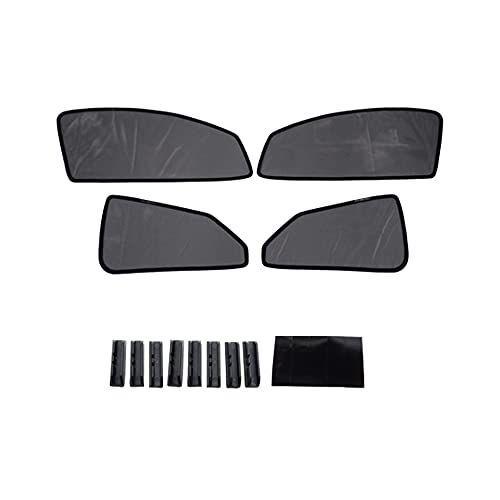 交換無料 トヨタ プリウス 30系 メッシュサンシェード メッシュカーテン ハーフサイズ 4枚セット 運転席 助手席 車 日よけ Uvカット 車種専用 日本製 Kvmander Nl