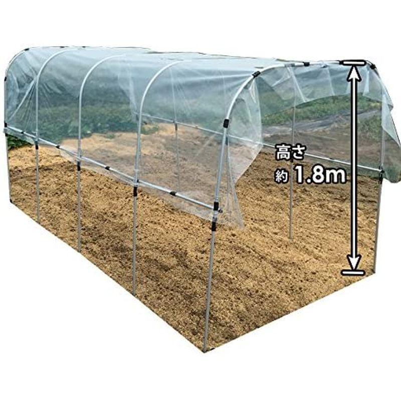 DAIM 組立 かんたん 雨除け セット ワイド 高さ 1.8m 30cm土中埋め込み時|orsshop|02