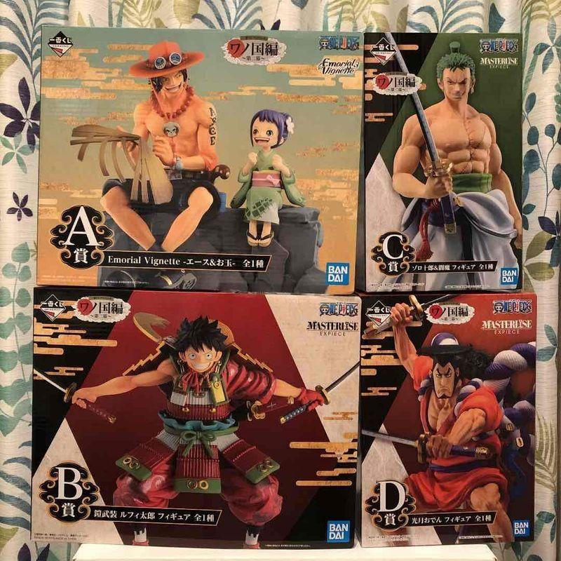 大注目 フィギュア 第二幕 ワノ国編 ワンピース 一番くじ ルフィ エース お玉 おでん コミック アニメ