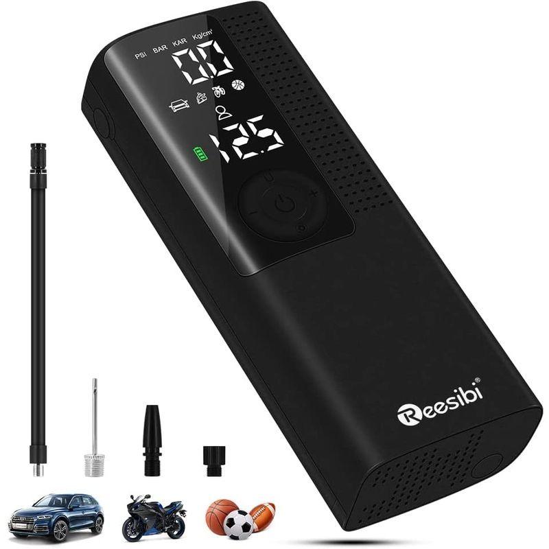 名入れ無料 自転車空気入れ 自動車タイヤエアーポンプ 電動エアーポンプ 空気入れ 電動 Reesibi コードレス充電式 携帯ポンプ エアコンプレッサー その他模型 Mmab Edu Co