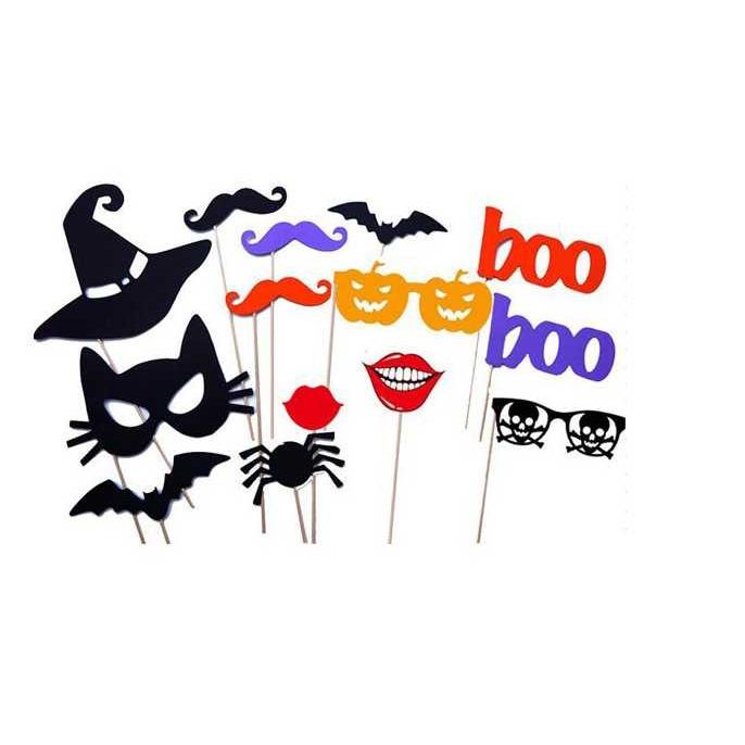 お気にいる コスプレ衣装 フォトプロップス ハロウィン 結婚式 二次会 誕生日 パーティー で 使用 おもしろ おしゃれ な 写真 アクセサリー 小物 ガーランド 素材 14個 セット Www Virginiawaldenford Com