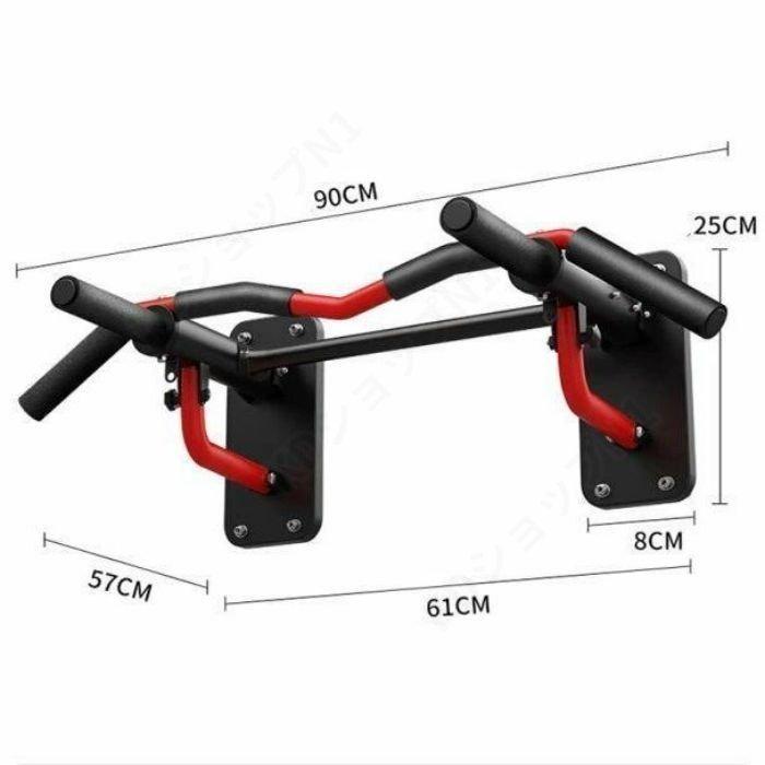 家庭用 トレーニング用品 筋肉鍛錬懸垂バー 壁面 ウォールマウントプルアップバー 壁面取り付け 折り畳み式 懸垂マシン ぶら下がり プルアップバー_1