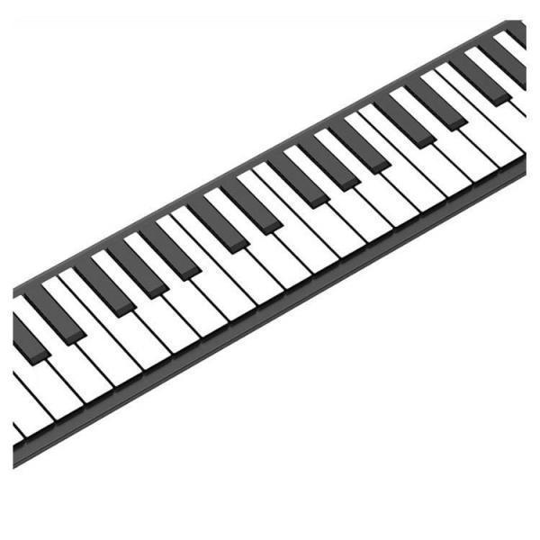 ロールピアノ 88鍵盤 電子ピアノ USB充電式 折り畳み ピアノ キーボード 初心者向け 練習 編曲/練習/演奏 子供 知育玩具 コンパクト コード