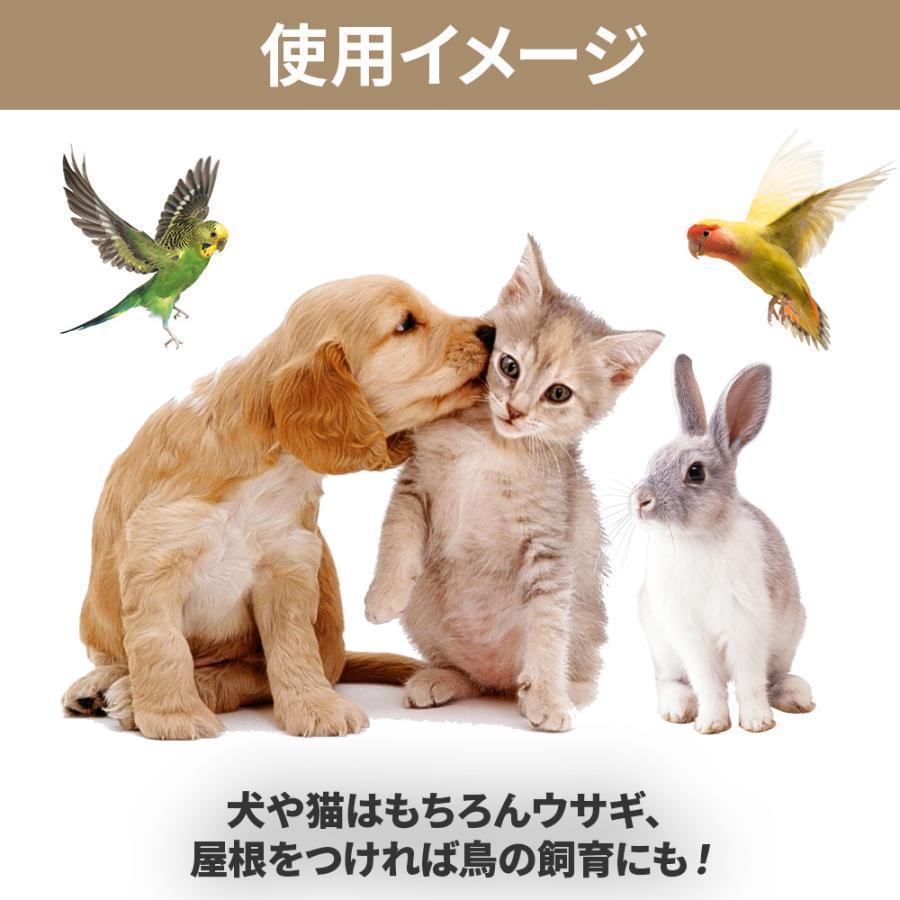 ペットフェンス ドア付き ペットサークル 置くだけ 屋外 室内 犬 猫 ウサギ メッシュ 透明 ペットゲージ  倒れない 折りたたみ_13