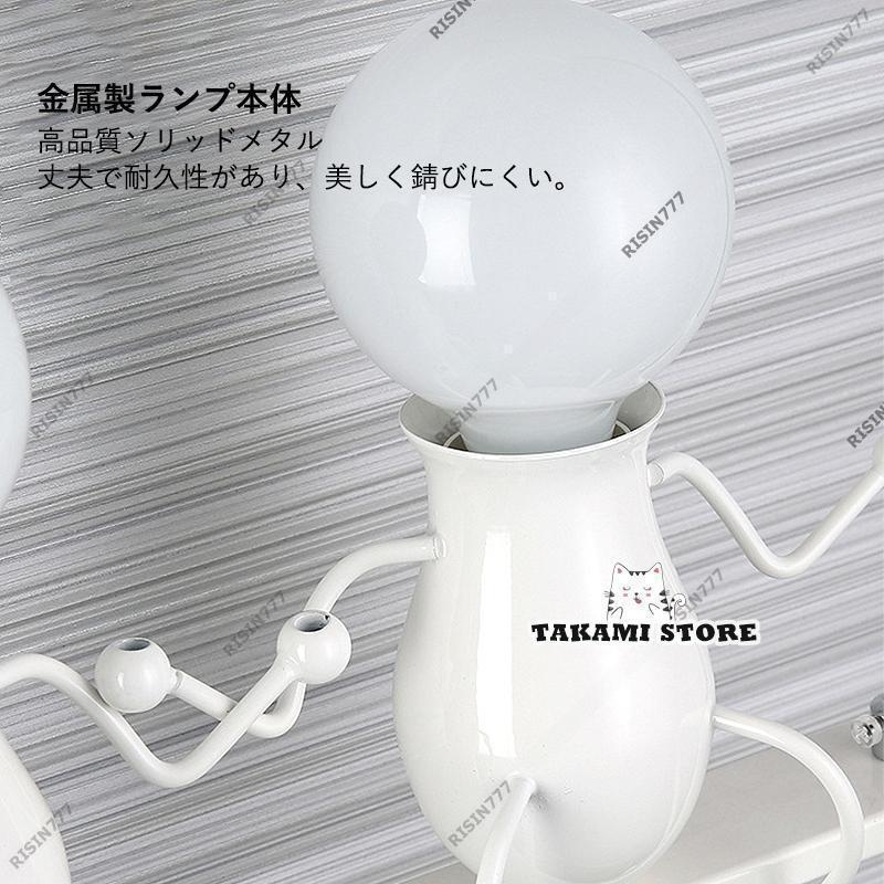 ペンダントライト北欧LED対応人型おしゃれ子供部屋かわいい和風人形ぶらんこ吊り下げ天井照明器具ダイニング吹き抜け玄関キッチン天井ライト_7