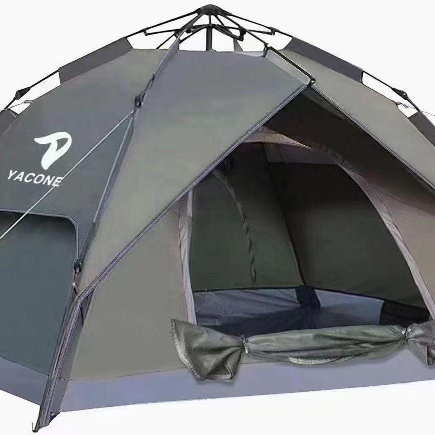 ワンタッチテント 3?4人用 2WAY 二重層 設営簡単 UVカット 耐水圧 