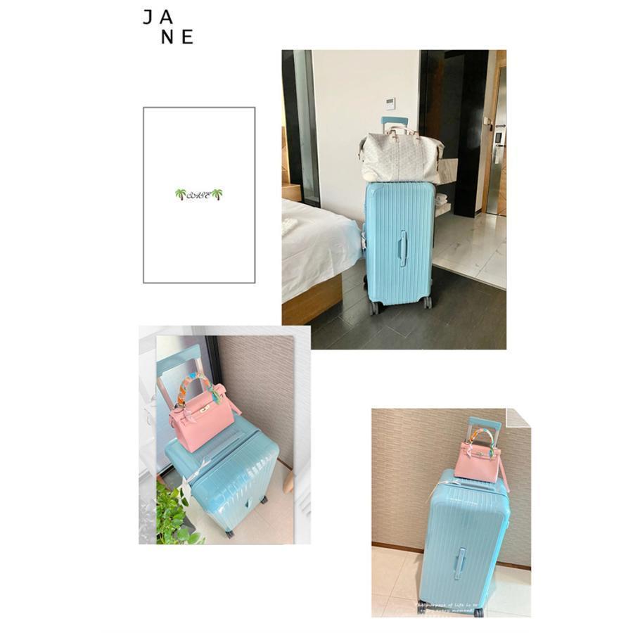 スーツケース キャリーバッグ 軽量 大容量 S M L LL XL 11色  Mサイズ おしゃれ 旅行 出張 かわいい 人気 キャリーケース カラバリで旅が楽しくなるの画像