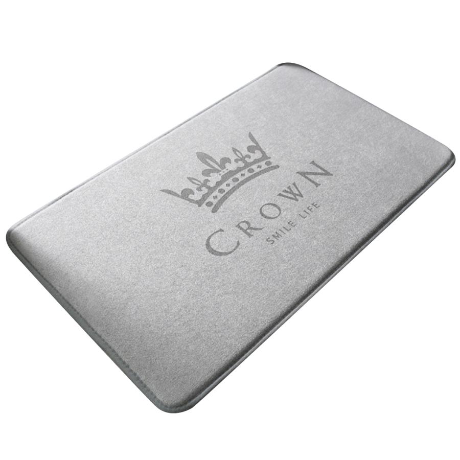 バスマット 極厚 50cm×80cm 足拭きマット浴室 珪藻土 速乾 大判 洗える