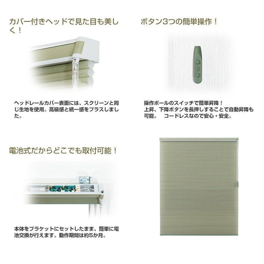 プレーンシェード ローマンシェード ハニカムシェード【フルネス 電動
