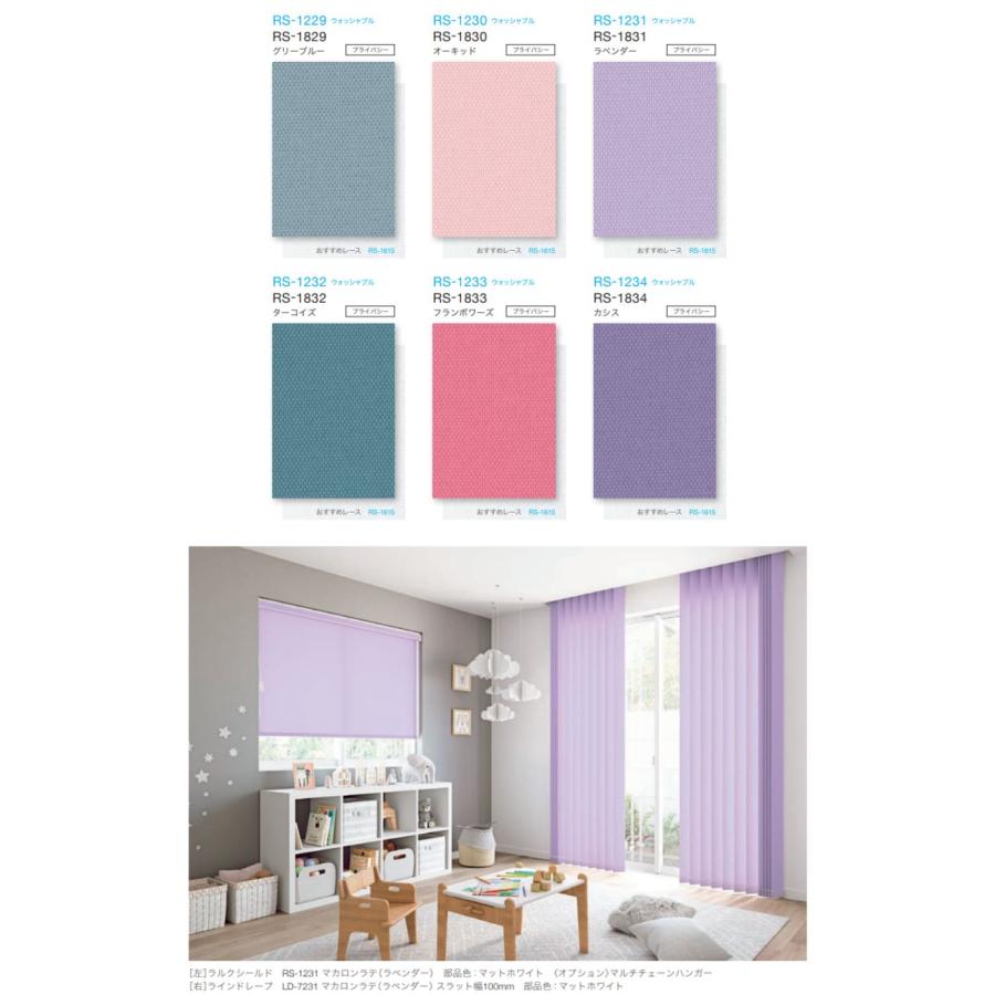 ロールスクリーン ロールカーテン 【ラルクシールド タチカワ