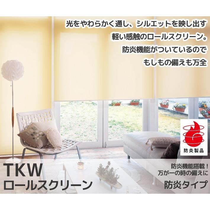 【FIRSTAGE ロールスクリーン 防炎タイプ オーダーメイド 幅 25-40cm × 高さ 91-180cm】TKW 立川 送料無料 インテリア 寝具 カーテン｜orsun｜02