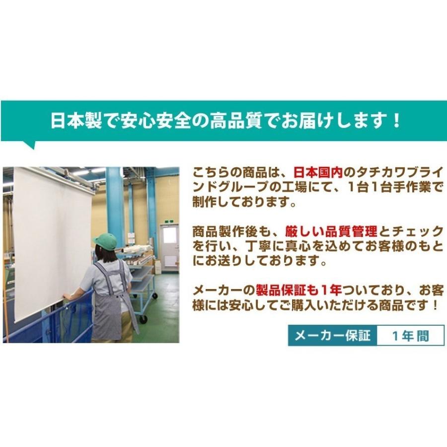 【FIRSTAGE ロールスクリーン 遮光１級タイプ オーダーメイド 幅136〜180ｃｍ　高さ201〜250ｃｍ 025】TKW 立川 送料無料 インテリア 寝具 カーテン｜orsun｜15