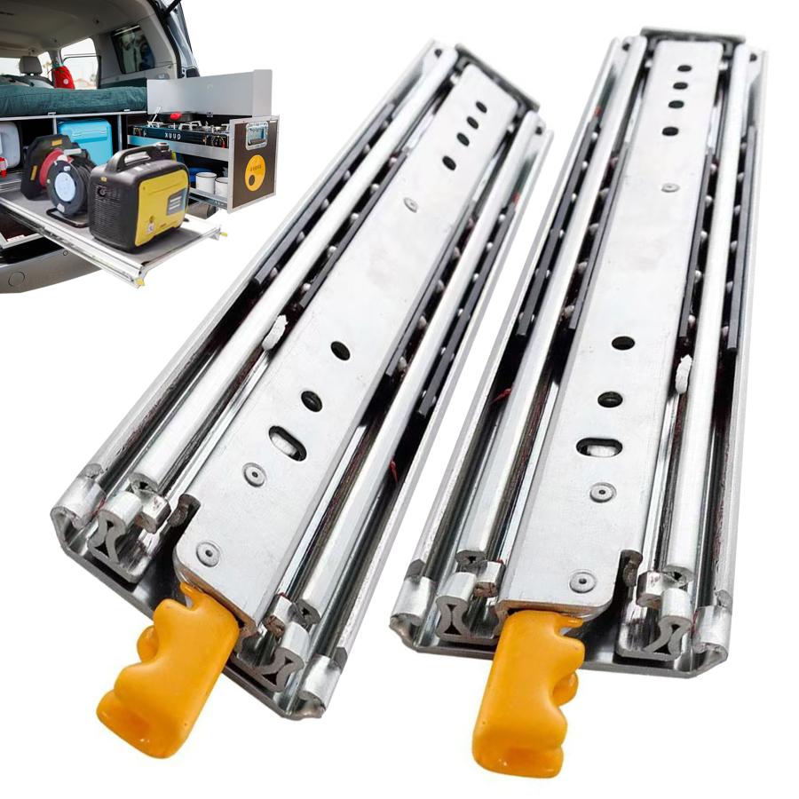 johnlife 1500mm スライドレール 超重量用 引き出しスライド