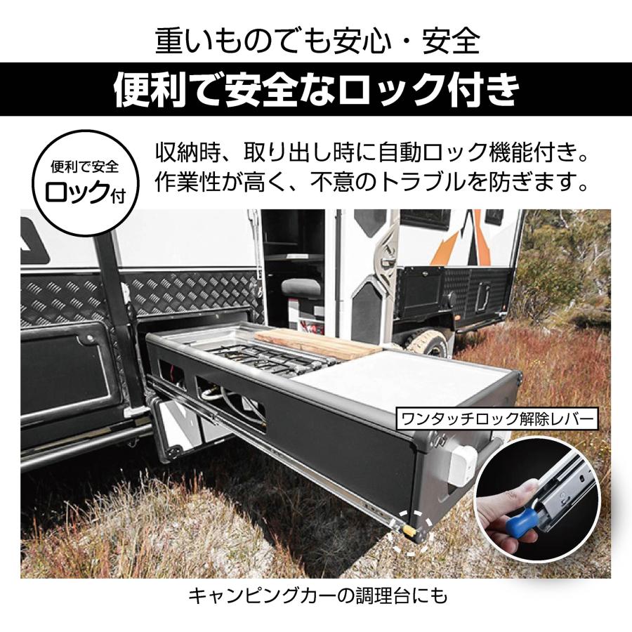 ☆全商品ポイント4倍☆】900mm スライドレール 超重量用 引き出し