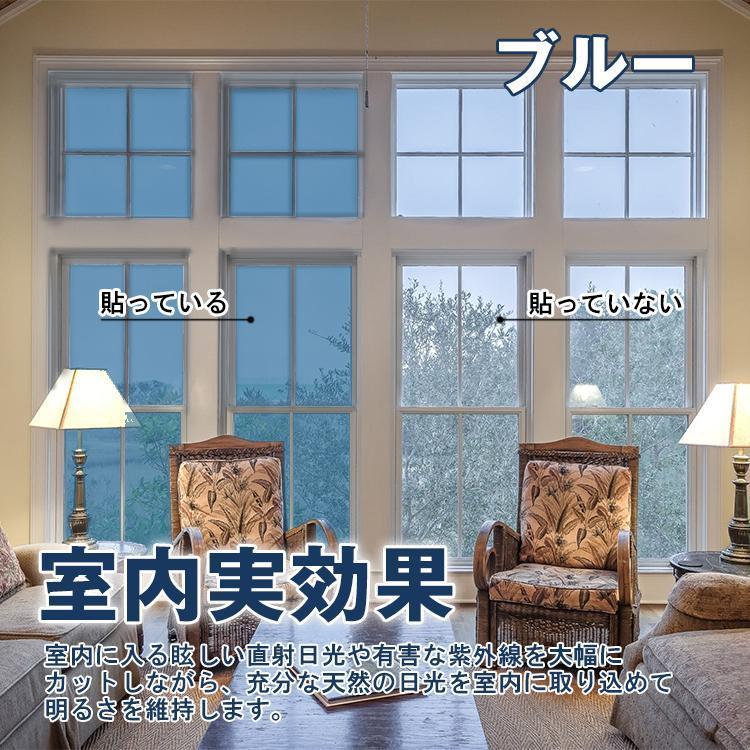 Amazon｜One Way ウィンドウフィルム 非粘着 静電気接着 昼間