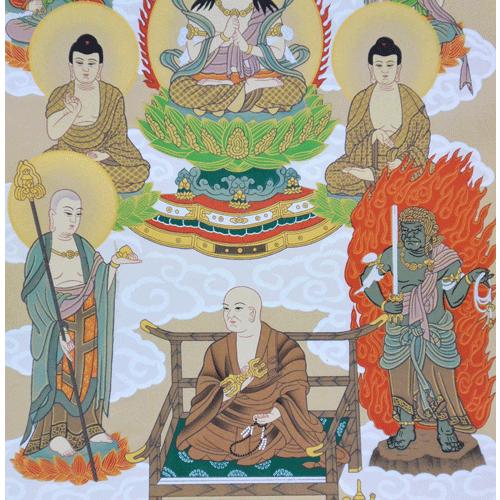 掛け軸 十三佛 西山日照 絹本 仏事 法要 法事 希少 軸装 掛軸 美品 です。 掛け軸 十三佛 西山日照 絹本 仏事 法要 法事 希少 軸装 掛軸 美