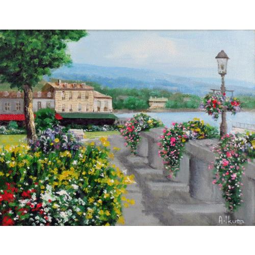 絵画油絵F6 グラナダ 生田明画 : 大瑠堂 - 通販 - Yahoo!ショッピング