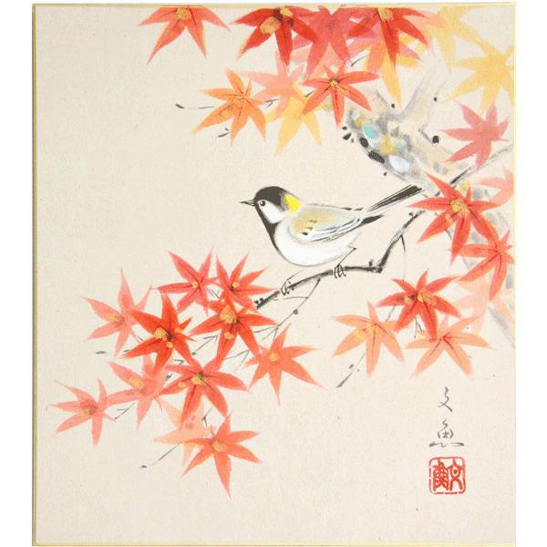 色紙4枚セット 四季の彩り 中谷文魚 : 大瑠堂 - 通販 - Yahoo!ショッピング