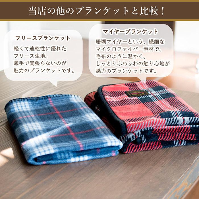 お名前刺繍ギフト 大判フリースブランケット フリースひざ掛け チェック柄 ラッピング付 Checkblanks トランパラン 通販 Yahoo ショッピング