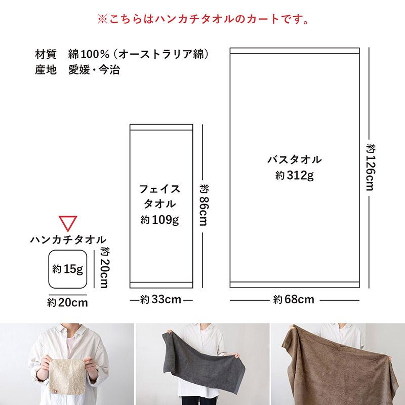 今治タオル（imabari towel） (ロット・10枚) ハンカチタオル リゾート