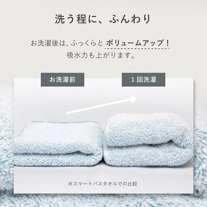 今治タオル（imabari towel） ミニバスタオル スマートバスタオル 4枚