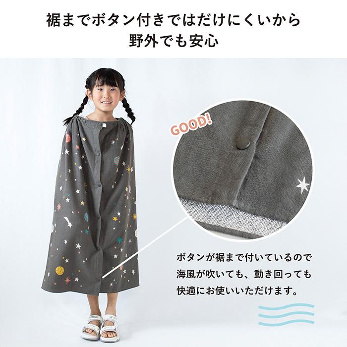 ラップタオル 巻きタオル 子供 80cm Print Gauze Wrap Towel 綿100％ ガーゼ プールタオル ビーチタオル プール スイミング 水泳 海 夏 キッズ 女の子 男の子 |  | 19