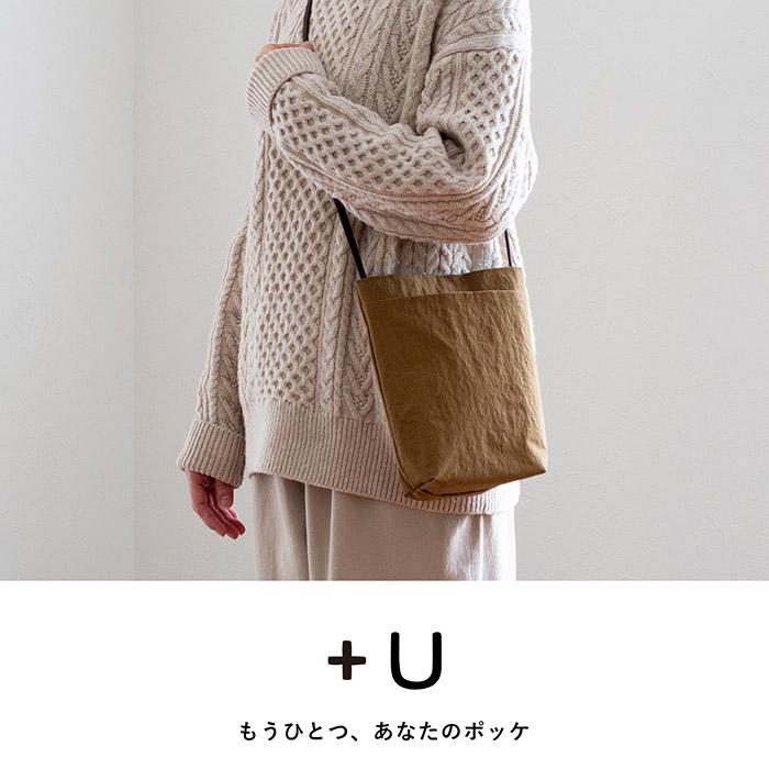 ショルダーバッグ +U プラスユー ミニショルダー 軽い 防水 スマホショルダー スマホポーチ ナイロンバッグ バッグ 小さい メンズ レディース 送料無料 |  | 06