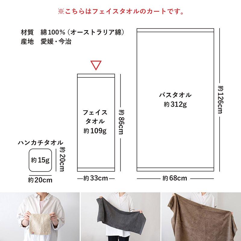 今治タオル（imabari towel） フェイスタオル 1枚 リゾートホテル