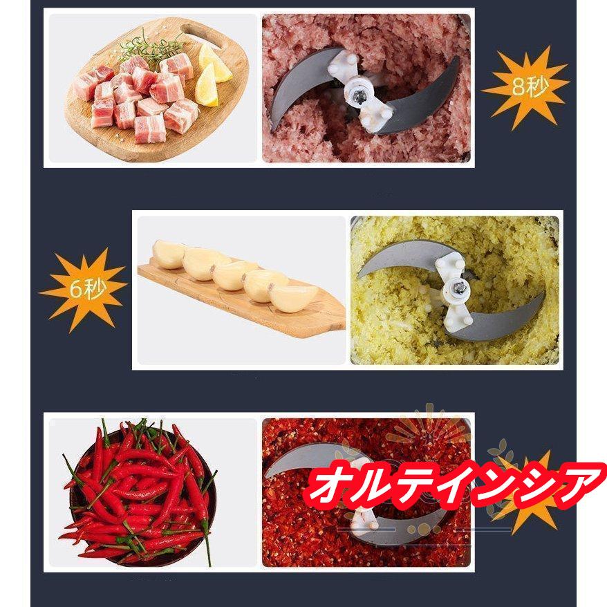 電気肉挽き器 フードプロセッサー フードチョッパー 肉 電気肉挽き器 フードプロセッサー フードチョッパー 肉