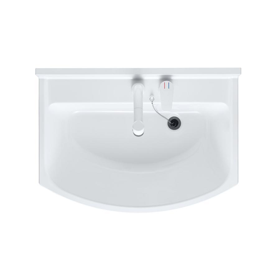 アサヒ衛陶 【公式店】洗面化粧台 アルバ 間口750mm 片引出し 三面鏡