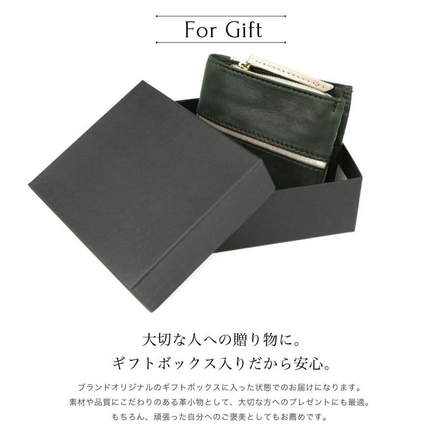 BAGGY PORT（バギーポート） 二つ折り財布 L字ファスナー 大容量 本革