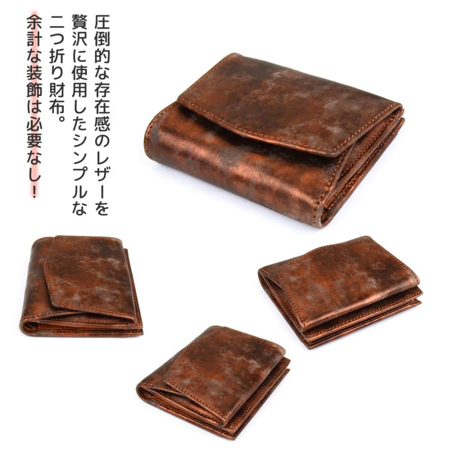 SEAGULL SHIP 二つ折り財布 box型小銭入れ カードがたくさん入る SEAGULL SHIP 二つ折り財布 box型小銭入れ カードがたくさん入る