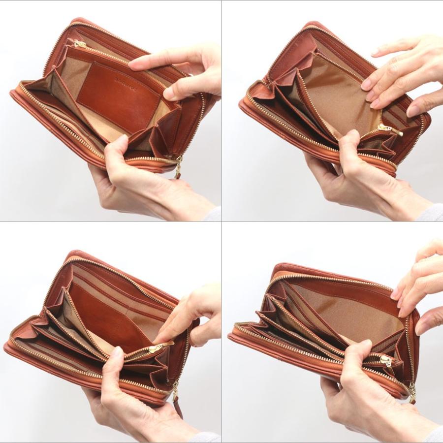 BAGGY PORT（バギーポート） ラウンドファスナー長財布 イタリアン