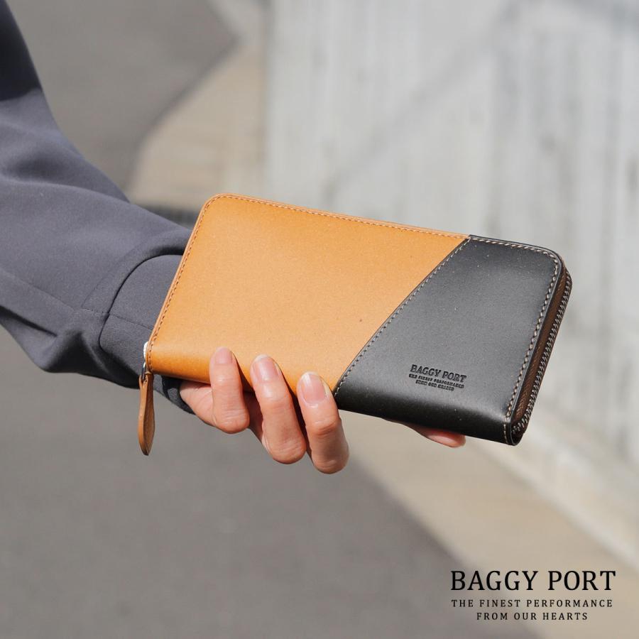 BAGGY PORT（バギーポート） 長財布 ラウンド ラウンドファスナー長