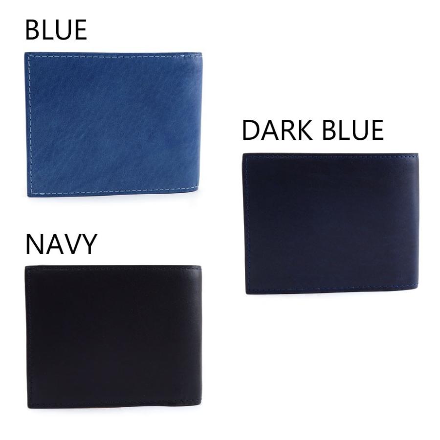 BAGGY PORT 財布 二つ折り メンズ 藍染め レザー インディゴ BAGGY PORT 財布 二つ折り メンズ 藍染め レザー インディゴ